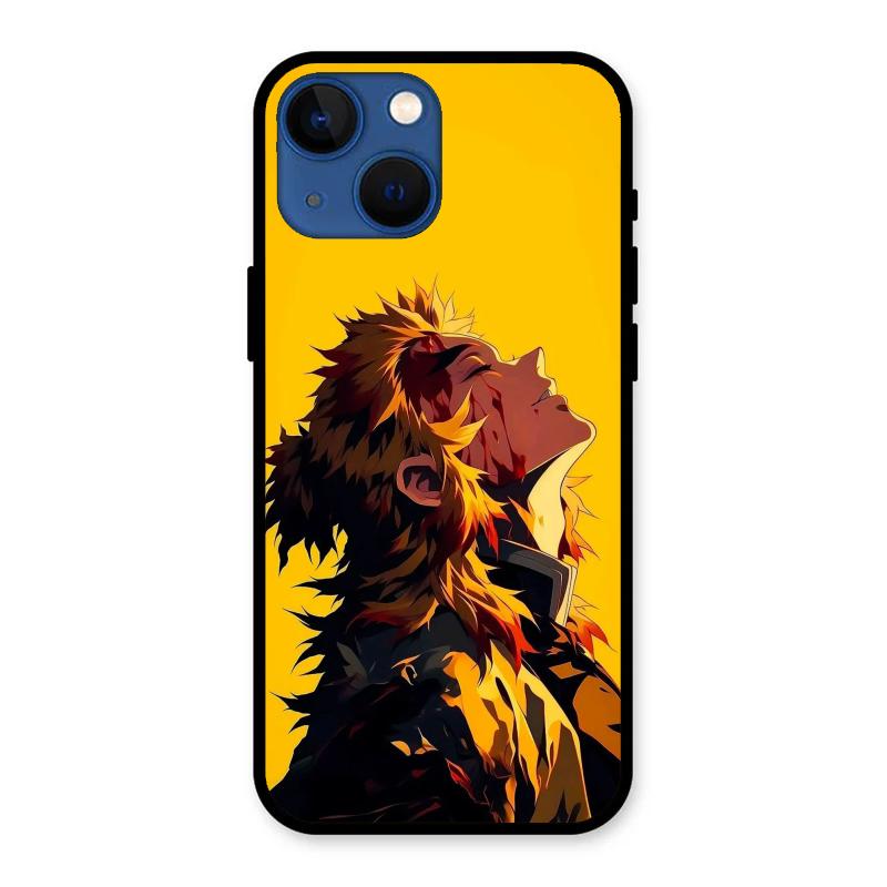 Burning Heart iPhone 13 mini Case – Premium PrintShield Mobile Cover