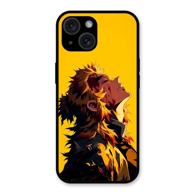 Burning Heart iPhone 15 Plus Case – Premium PrintShield Mobile Cover