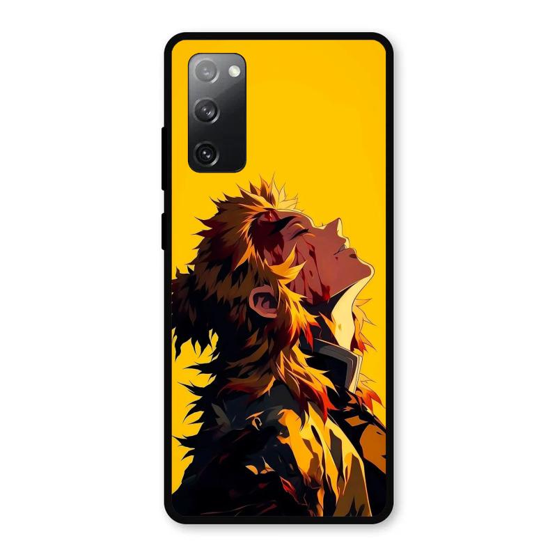 Burning Heart Samsung Galaxy S20 FE Case – Premium PrintShield Mobile Cover