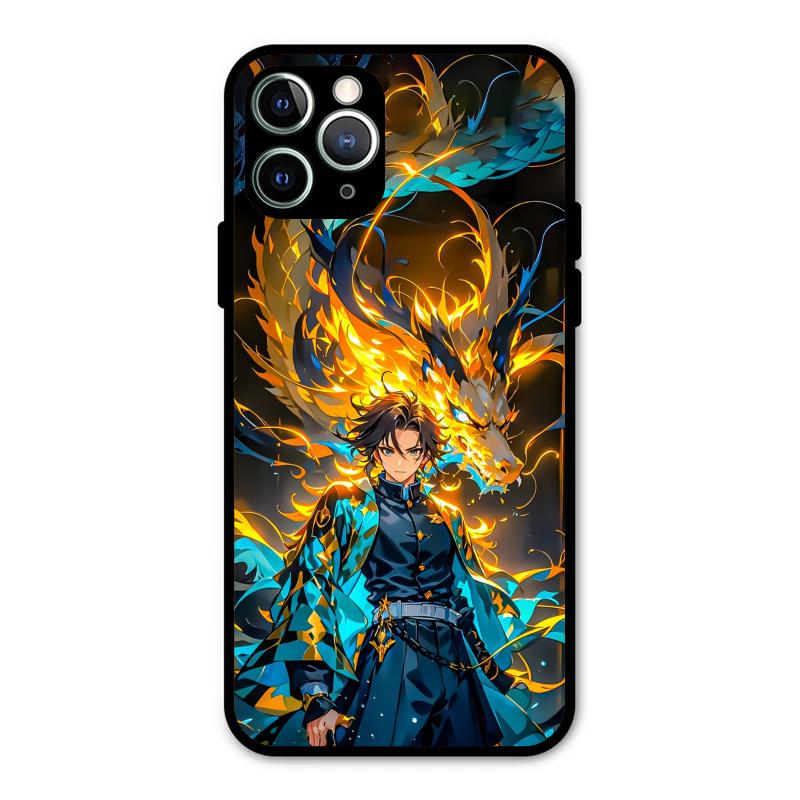 Fire Soul Tanjiro iPhone 11 Pro Max Case – Premium PrintShield Mobile Cover