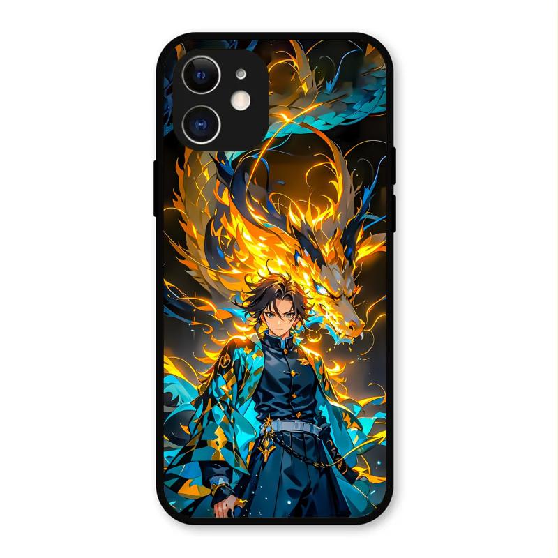 Fire Soul Tanjiro iPhone 12 Case – Premium PrintShield Mobile Cover