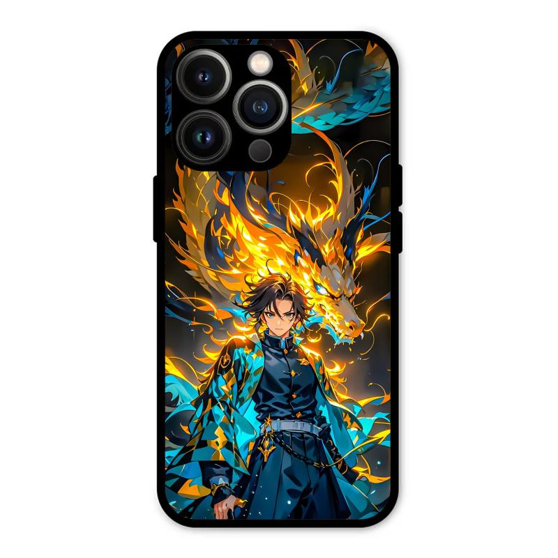 Fire Soul Tanjiro iPhone 13 Pro Max Case – Premium PrintShield Mobile Cover