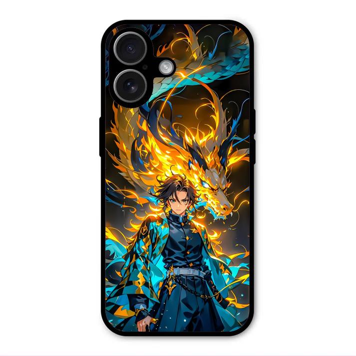 Fire Soul Tanjiro iPhone 17 Case – Premium PrintShield Mobile Cover