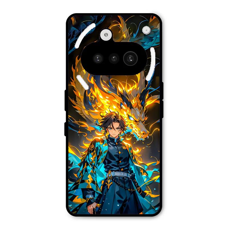 Fire Soul Tanjiro Nothing Phone 3A Case – Premium PrintShield Mobile Cover