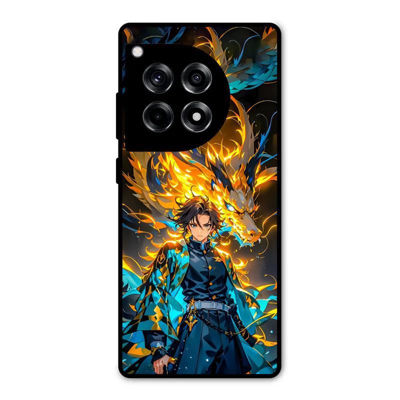 Fire Soul Tanjiro OnePlus 12R Case – Premium PrintShield Mobile Cover