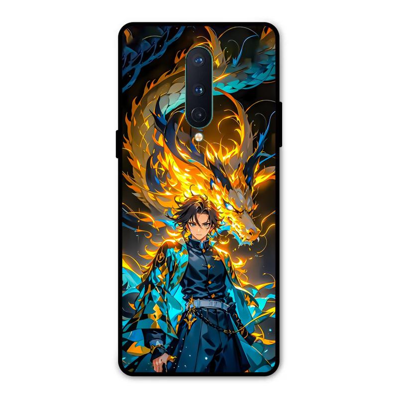Fire Soul Tanjiro Oneplus 8 Case – Premium PrintShield Mobile Cover