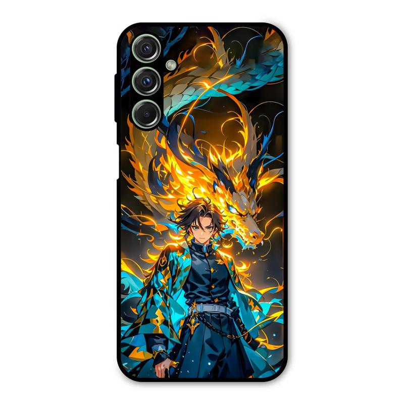 Fire Soul Tanjiro Samsung Galaxy M34 Case – Premium PrintShield Mobile Cover