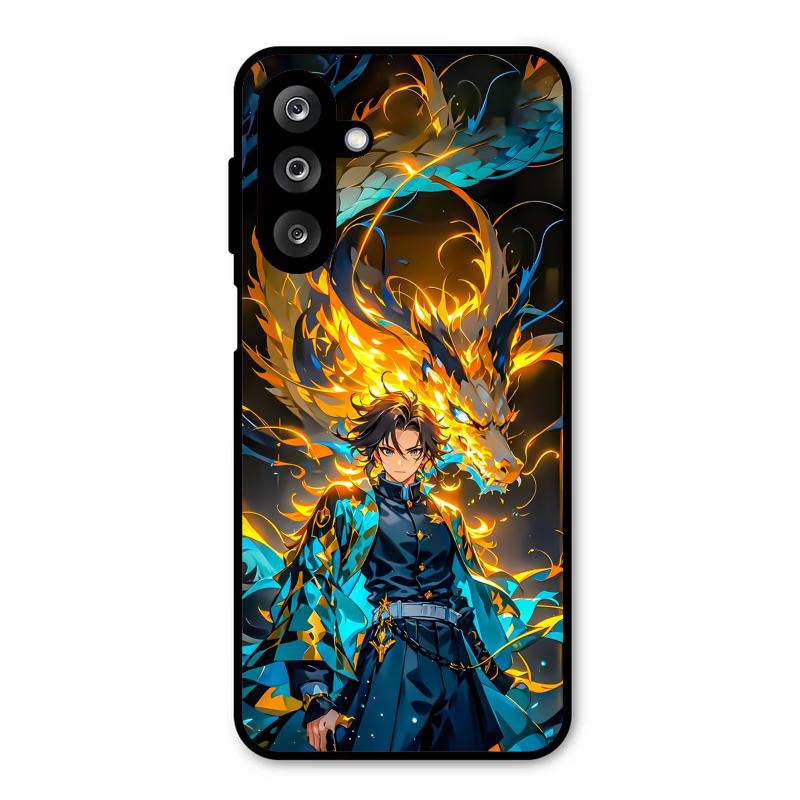 Fire Soul Tanjiro Samsung Galaxy M36 Case – Premium PrintShield Mobile Cover
