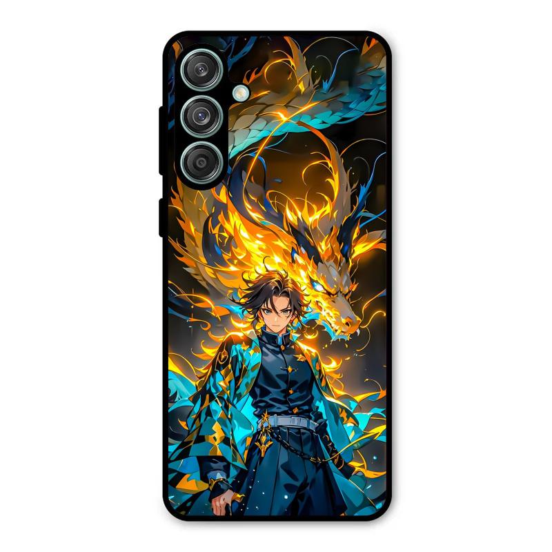 Fire Soul Tanjiro Samsung Galaxy M55 5G Case – Premium PrintShield Mobile Cover