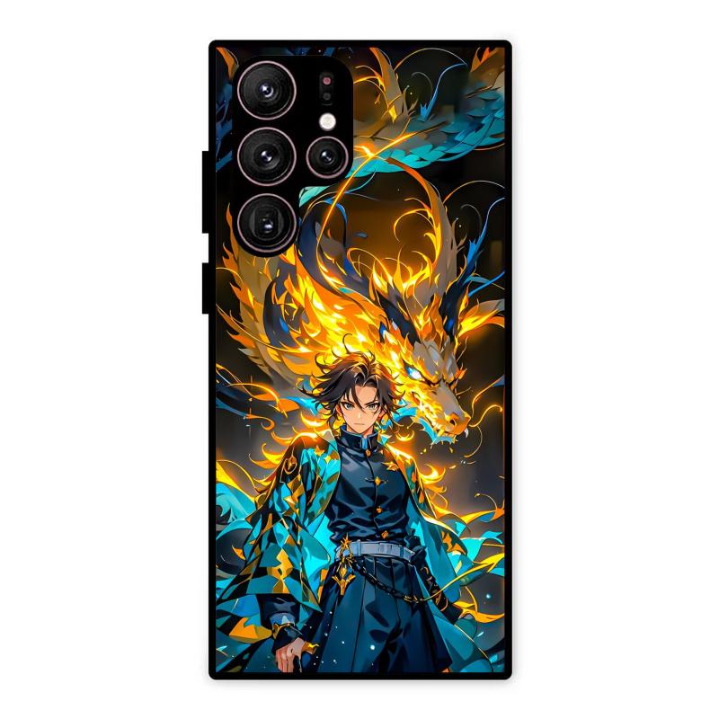 Fire Soul Tanjiro Samsung Galaxy S22 Ultra Case – Premium PrintShield Mobile Cover