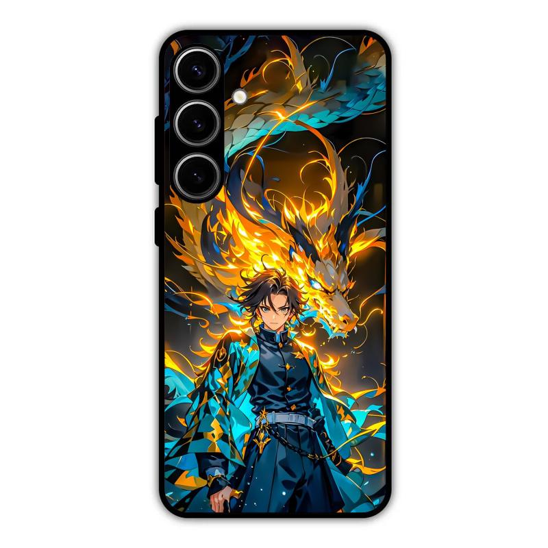 Fire Soul Tanjiro Samsung Galaxy S24 Plus Case – Premium PrintShield Mobile Cover