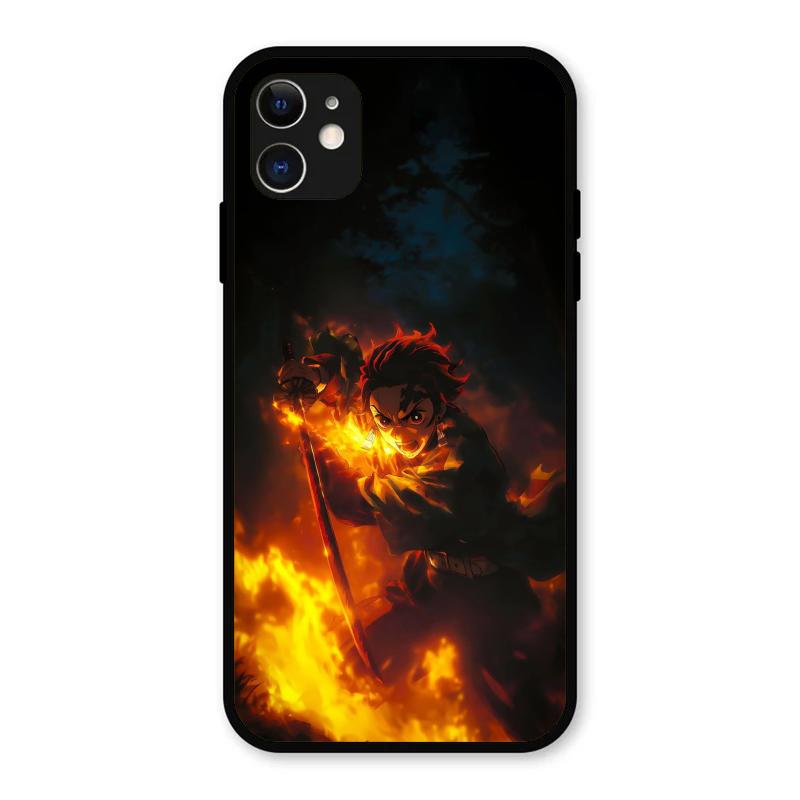 Flame Eyes iPhone 11 Case – Premium PrintShield Mobile Cover
