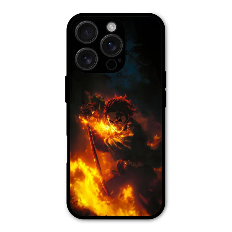 Flame Eyes iPhone 16 Pro Max Case – Premium PrintShield Mobile Cover