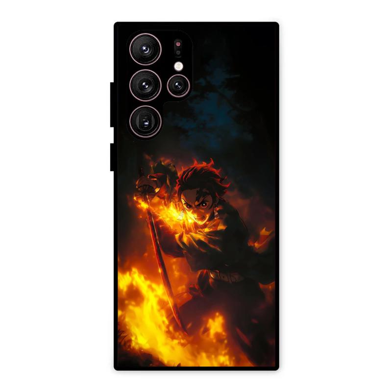 Flame Eyes Samsung Galaxy S22 Ultra Case – Premium PrintShield Mobile Cover