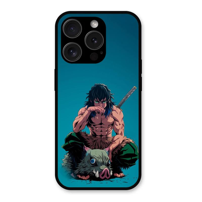 Masked Slayer iPhone 15 Pro Case – Premium PrintShield Mobile Cover