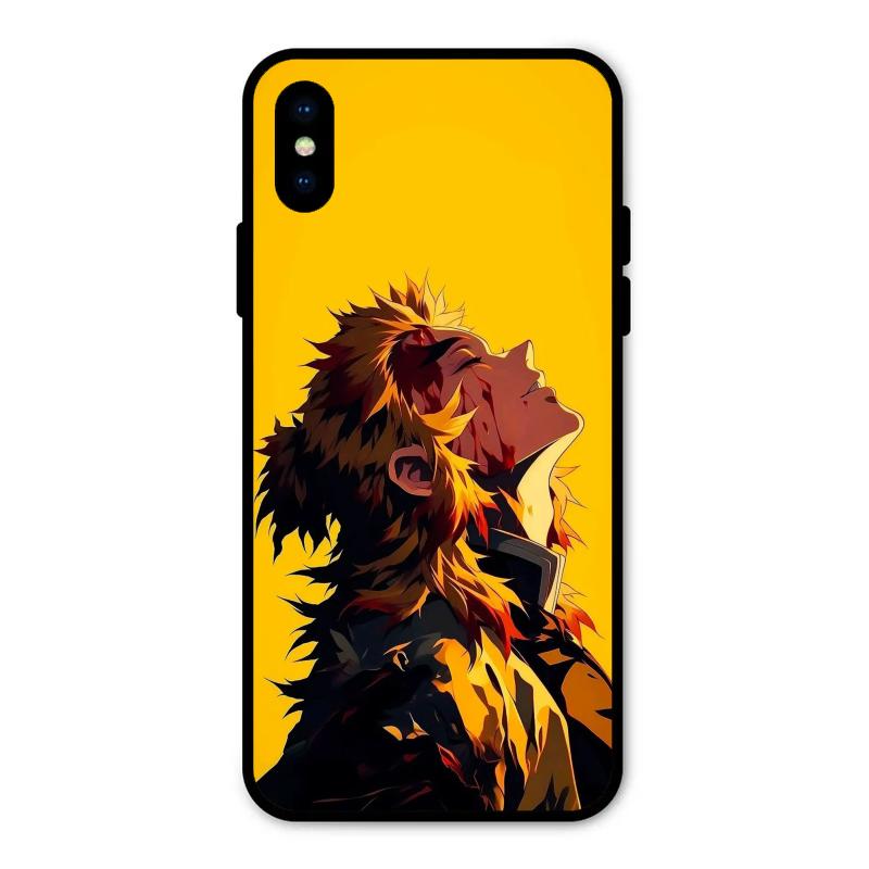 Burning Heart iPhone XS Case – Premium PrintShield Mobile Cover