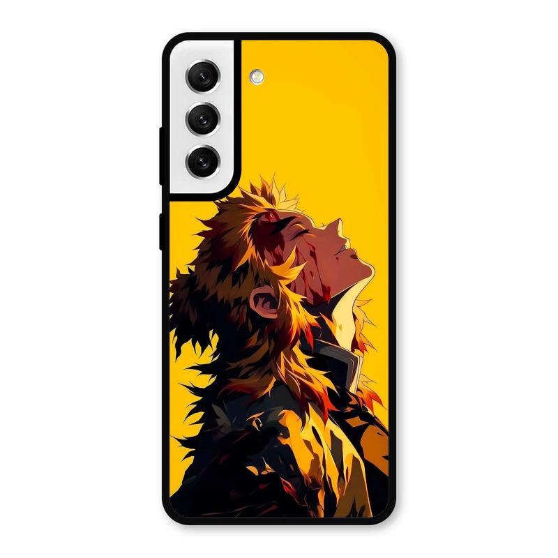 Burning Heart Samsung Galaxy S21 FE 5G Case – Premium PrintShield Mobile Cover