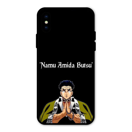 Crying Monk iPhone XS Case – Premium PrintShield Mobile Cover