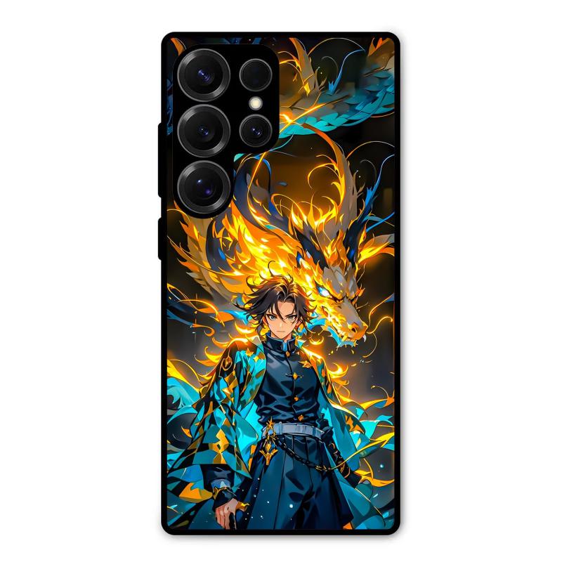 Fire Soul Tanjiro Galaxy S25 Ultra Case – Premium PrintShield Mobile Cover