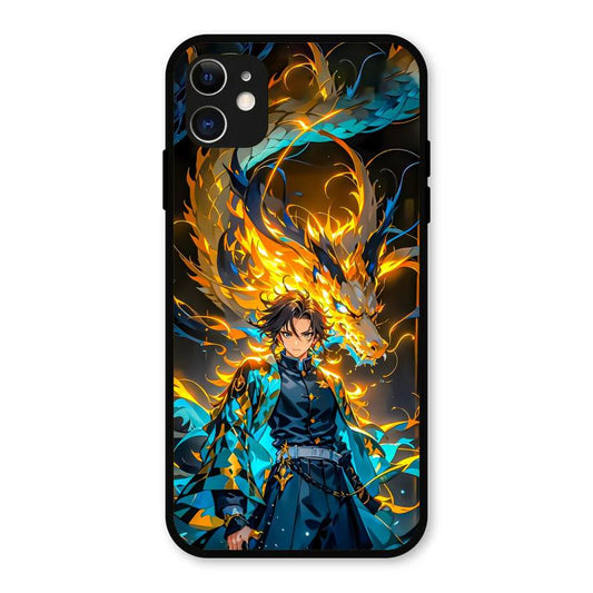 Fire Soul Tanjiro iPhone 11 Case – Premium PrintShield Mobile Cover