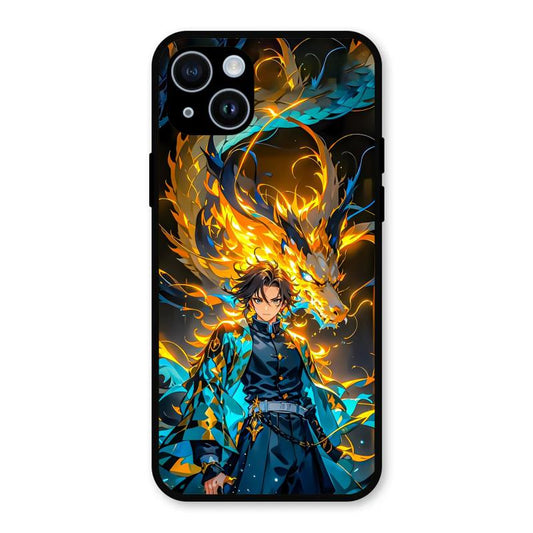 Fire Soul Tanjiro iPhone 14 Plus Case – Premium PrintShield Mobile Cover