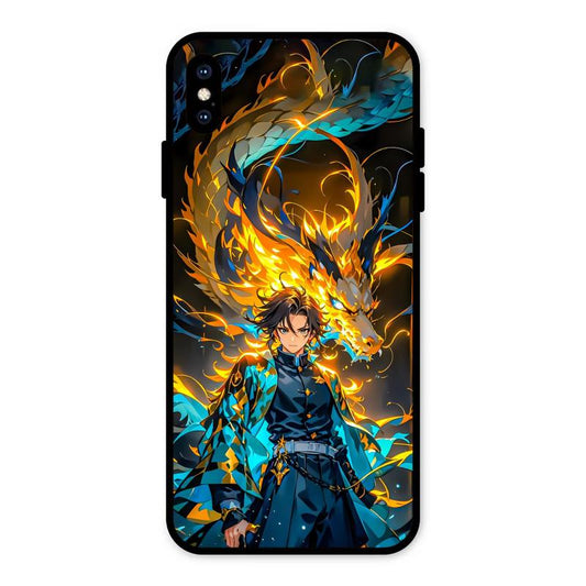 Fire Soul Tanjiro iPhone XS Max Case – Premium PrintShield Mobile Cover