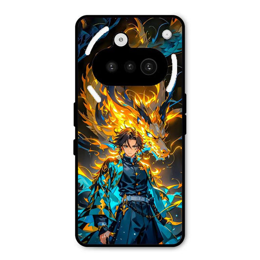 Fire Soul Tanjiro Nothing Phone 3A Case – Premium PrintShield Mobile Cover