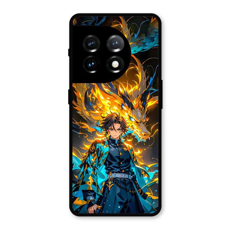 Fire Soul Tanjiro OnePlus 11 Case – Premium PrintShield Mobile Cover