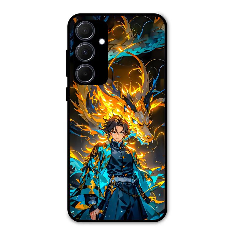 Fire Soul Tanjiro Samsung Galaxy A35 5G Case – Premium PrintShield Mobile Cover