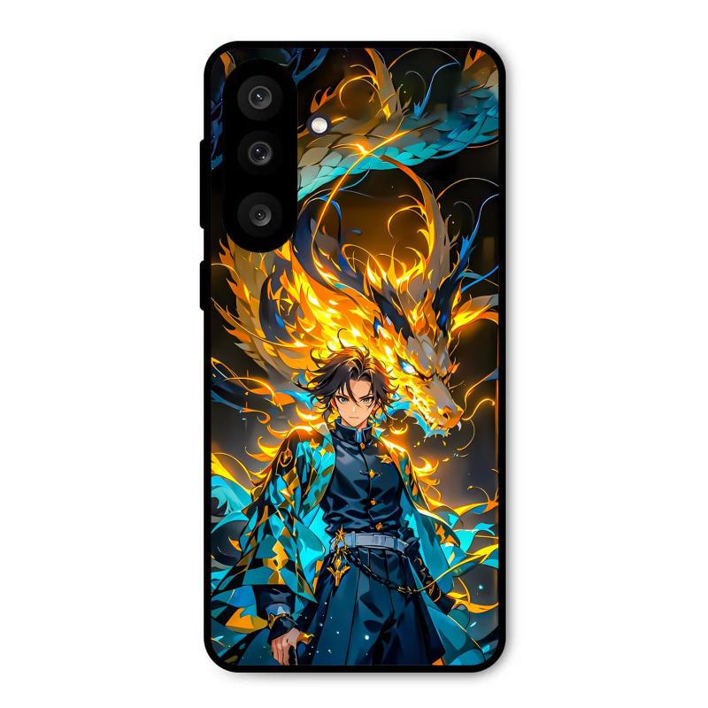 Fire Soul Tanjiro Samsung Galaxy F56 Case – Premium PrintShield Mobile Cover