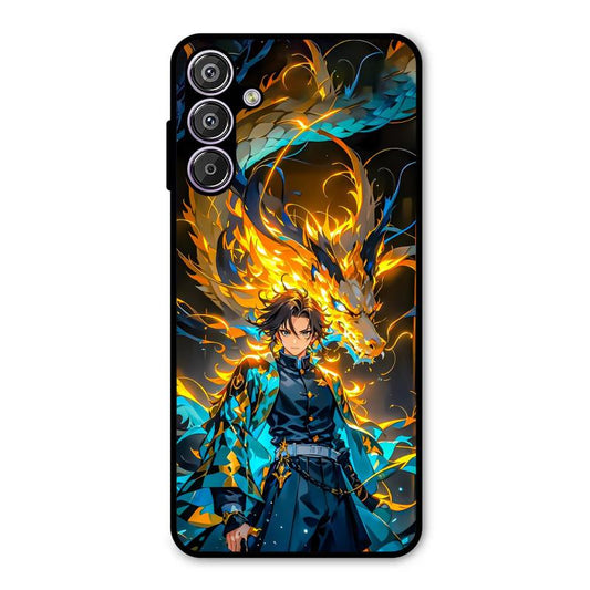 Fire Soul Tanjiro Samsung Galaxy M15 Case – Premium PrintShield Mobile Cover