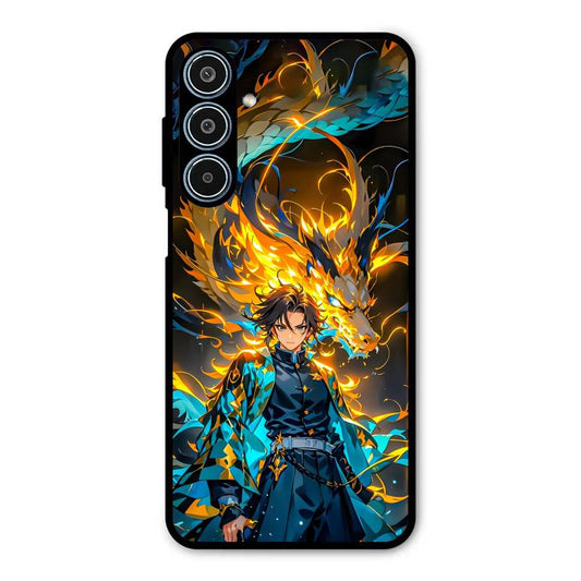 Fire Soul Tanjiro Samsung Galaxy M35 5G Case – Premium PrintShield Mobile Cover