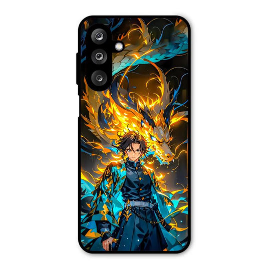 Fire Soul Tanjiro Samsung Galaxy M36 Case – Premium PrintShield Mobile Cover