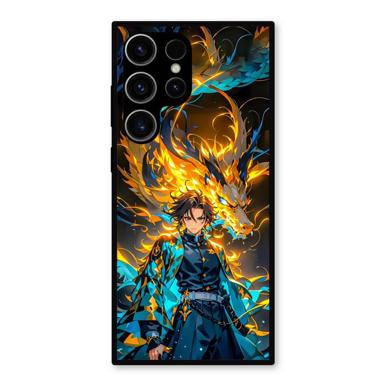 Fire Soul Tanjiro Samsung Galaxy S23 Ultra Case – Premium PrintShield Mobile Cover