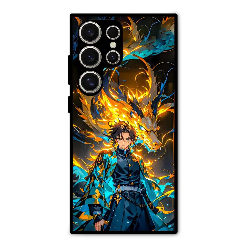 Fire Soul Tanjiro Samsung Galaxy S24 Ultra Case – Premium PrintShield Mobile Cover