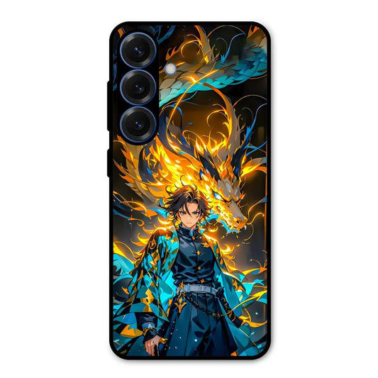 Fire Soul Tanjiro Samsung Galaxy S25 Case – Premium PrintShield Mobile Cover