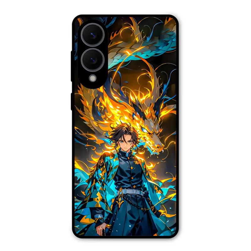 Fire Soul Tanjiro Samsung Galaxy S25 Edge Case – Premium PrintShield Mobile Cover