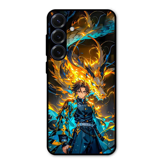 Fire Soul Tanjiro Samsung Galaxy S25 Plus Case – Premium PrintShield Mobile Cover