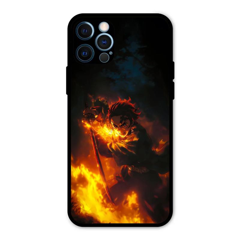 Flame Eyes iPhone 12 Pro Max Case – Premium PrintShield Mobile Cover