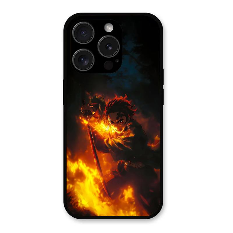 Flame Eyes iPhone 15 Pro Max Case – Premium PrintShield Mobile Cover