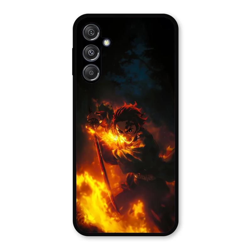 Flame Eyes Samsung Galaxy M34 5G Case – Premium PrintShield Mobile Cover