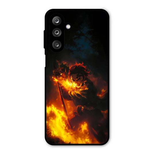 Flame Eyes Samsung Galaxy M36 Case – Premium PrintShield Mobile Cover