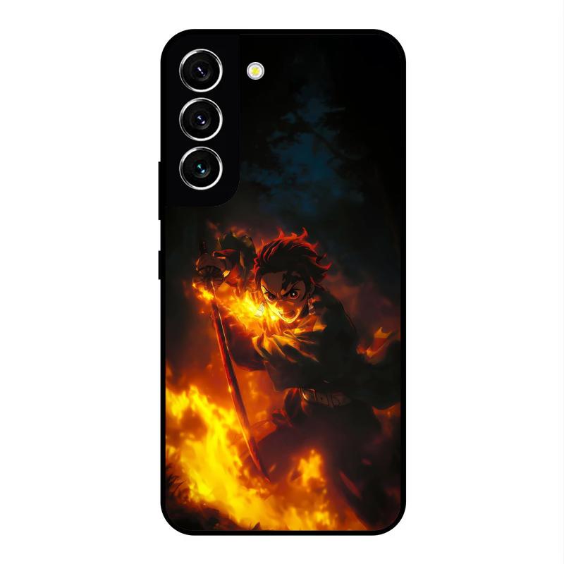 Flame Eyes Samsung Galaxy S22 Case – Premium PrintShield Mobile Cover
