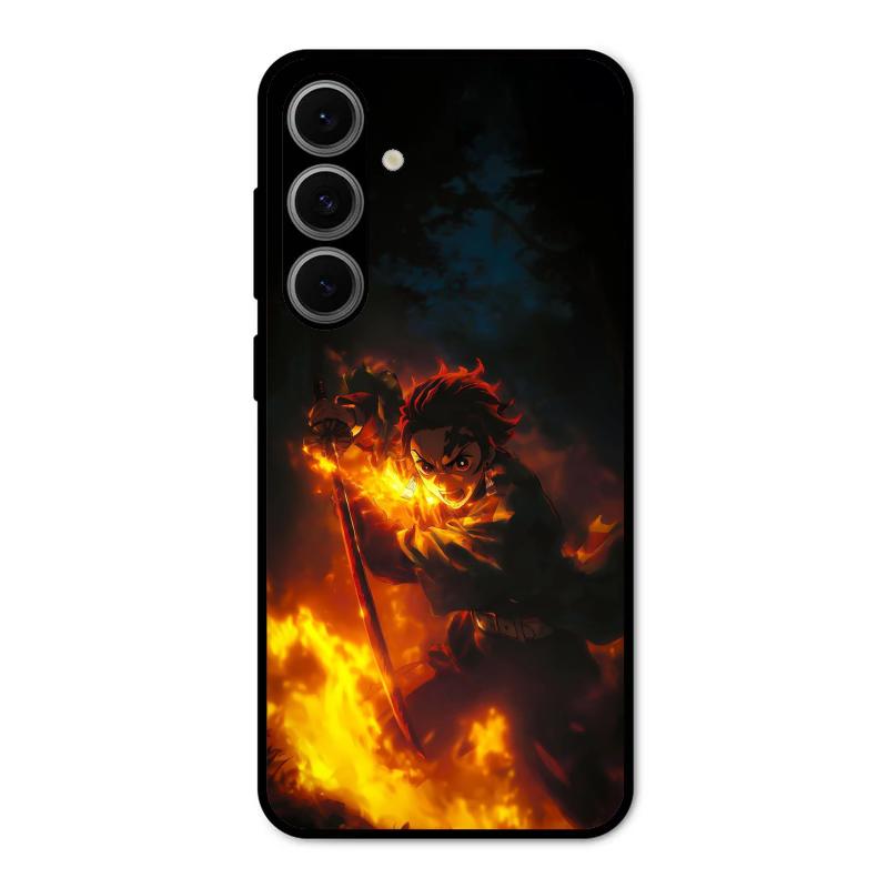 Flame Eyes Samsung Galaxy S24 FE Case – Premium PrintShield Mobile Cover