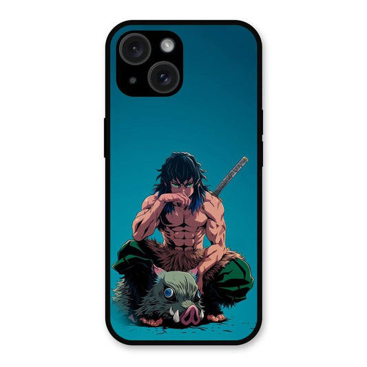 Masked Slayer iPhone 15 Plus Case – Premium PrintShield Mobile Cover